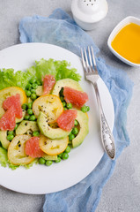 Salad of fresh vegetables