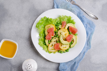 Salad of fresh vegetables