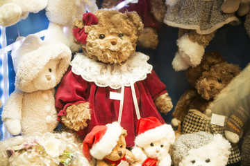 toys in store windows