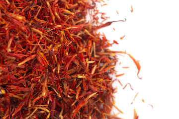 Fototapeta premium Beautiful Red Spice of the Saffron Flower