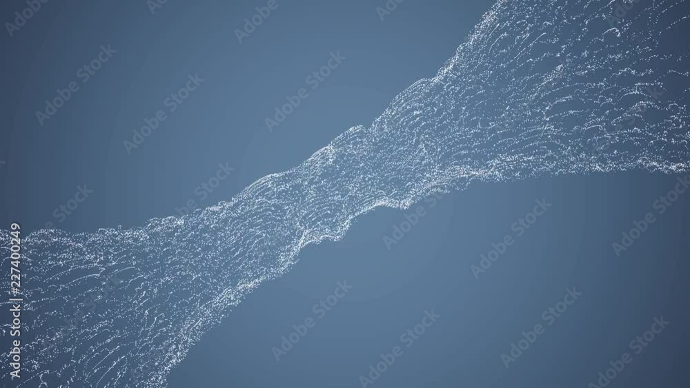 Poster animation of a wormhole in deep space.