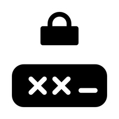 Obraz premium password