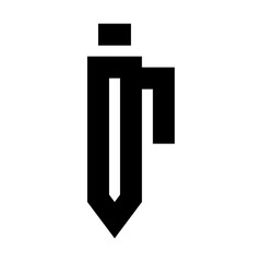 Pen School Education Learning University vector icon