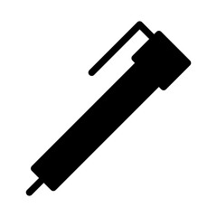 Pen Ballpoint 2 Business Stationary Office Desk vector icon