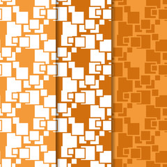 Geometric seamless pattern. Square