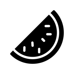 Melon Summer Shoping Cary Holiday vector icon