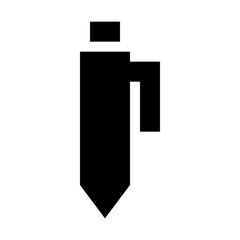 Pen School Education Learning University vector icon