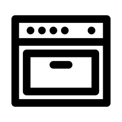 Oven Electronics Devices Technology Products vector icon
