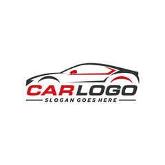 Automotive car logo template