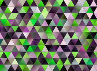 Fototapeta premium Triangular 3d, modern background