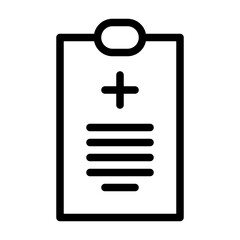 Report Medicine Hospital Medical Ambulance Healthcare vector icon