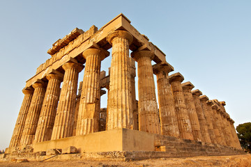 Fototapeta premium Temple in Sicily