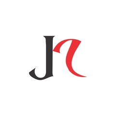 JR logo letter design