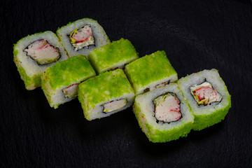 Japanese roll with prawn