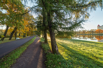 path in autumn park