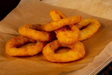 Fried onion rings