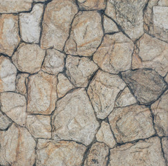 Tiled geometric mosaic interior wall