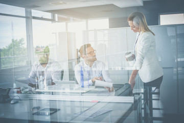 Fototapeta premium The contract has some irregularities.