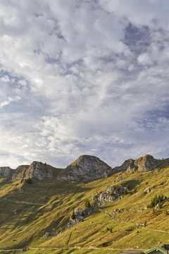 Rotwand in Bayern in den Alpen
