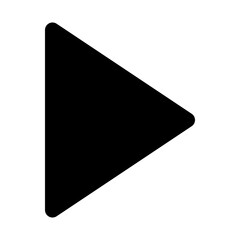 Play Videoplayer Interface Software Web Media vector icon