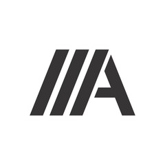 MA logo letter design