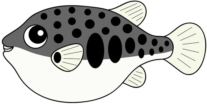 recommend clip art: ふぐ