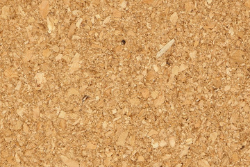 Close-up image of wood cork board texture background