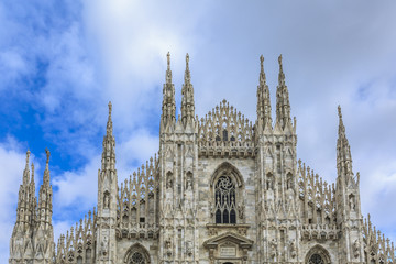 Fototapeta premium milano cattedrale