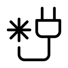 Solar Energy Plug Ecology Nature Environmental Protection Reserve Energy vector icon