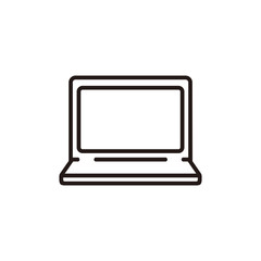 Laptop icon vector