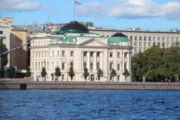 Naklejka premium view of the city of Russia