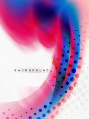 Background abstract fluid colors design