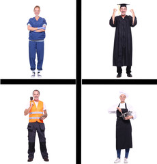 People with different professions