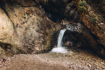 One of the waterfalls in Janosik Holes - Mala Fatra - Slovak Republic
