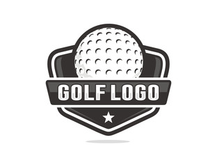 Golf logo template