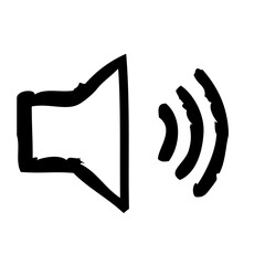 Speaker Volume Loud Computer Interface User Program vector icon