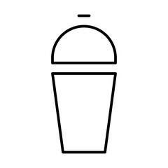 Shaker Bar Restaurant Drink Club vector icon