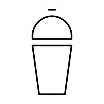 Shaker Bar Restaurant Drink Club vector icon