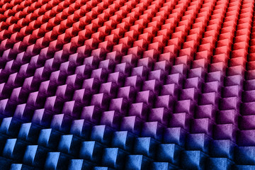 Colorfull cubes background, painted style