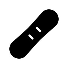 Snowboard Travel Trip Hotel Journey vector icon