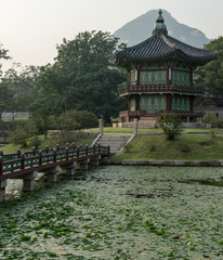 Fototapeta premium Korean pavilion