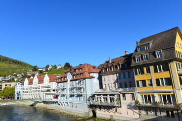 Ennetbaden im Bezirk Baden Kanton Aargau 