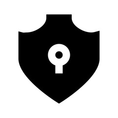 Shield Lock Security Protect Protection Secure vector icon