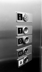 Elevator lift buttons 