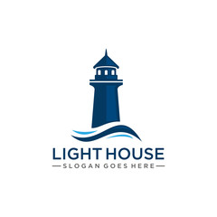 Lighthouse logo template