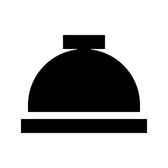 Service Bell Ring Alarm Hotel vector icon