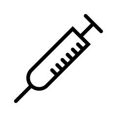 Syringe Medicine Hospital Medical Ambulance Healthcare vector icon