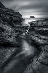 Rock Gully, Trebarwith Strand, Cornwall