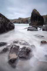 kynance cove cornwall england uk 