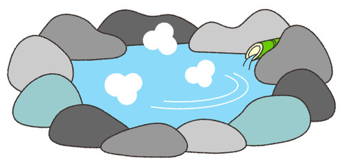 露天風呂　温泉